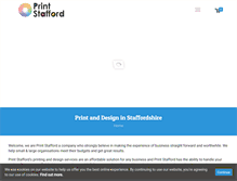 Tablet Screenshot of printstafford.com